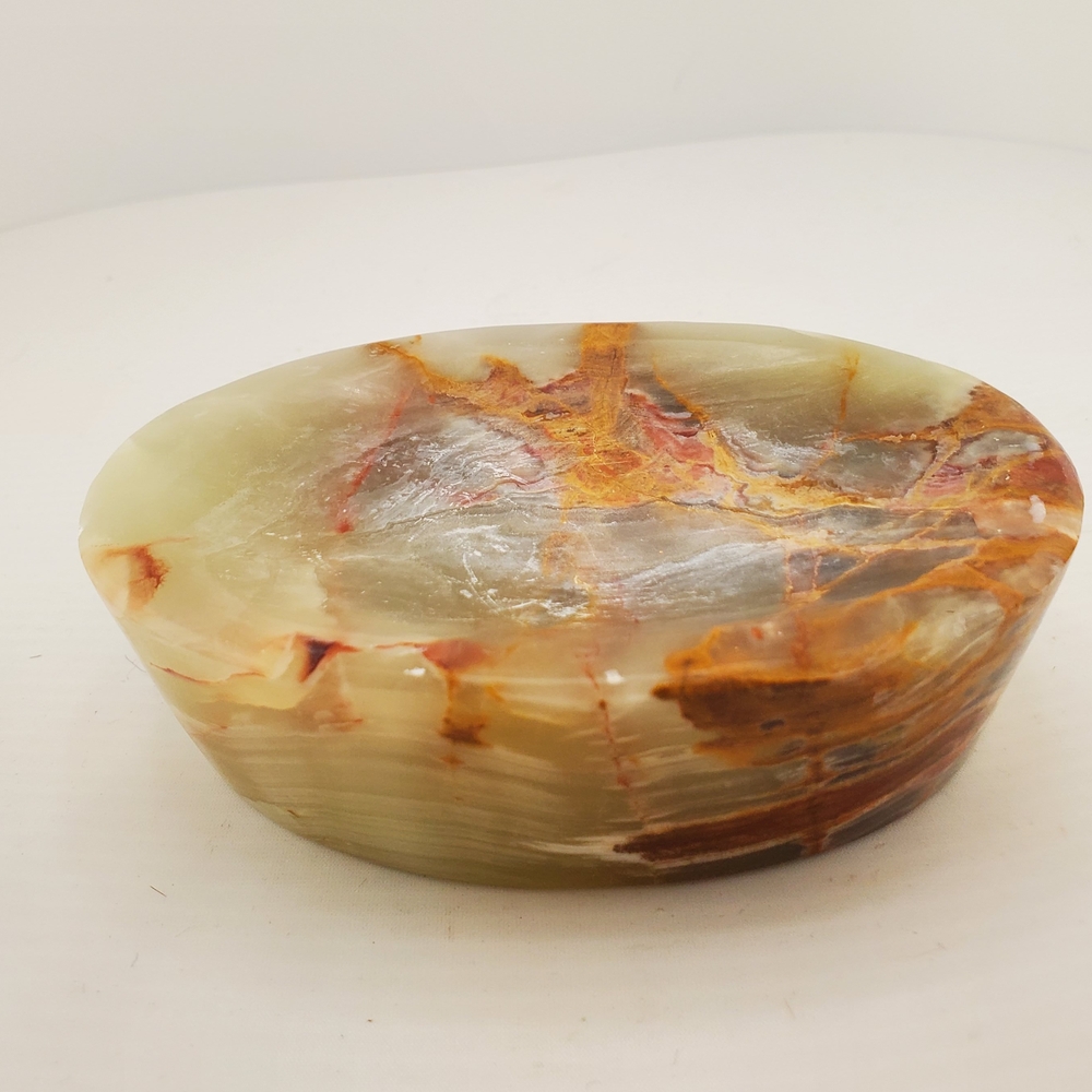 Elegant Onyx Decorative Bowl